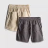 7–15 år | 2-pack shorts med dragsko