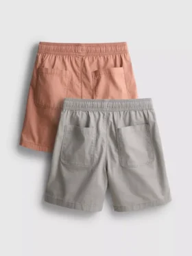 7–15 år | 2-pack shorts med dragsko