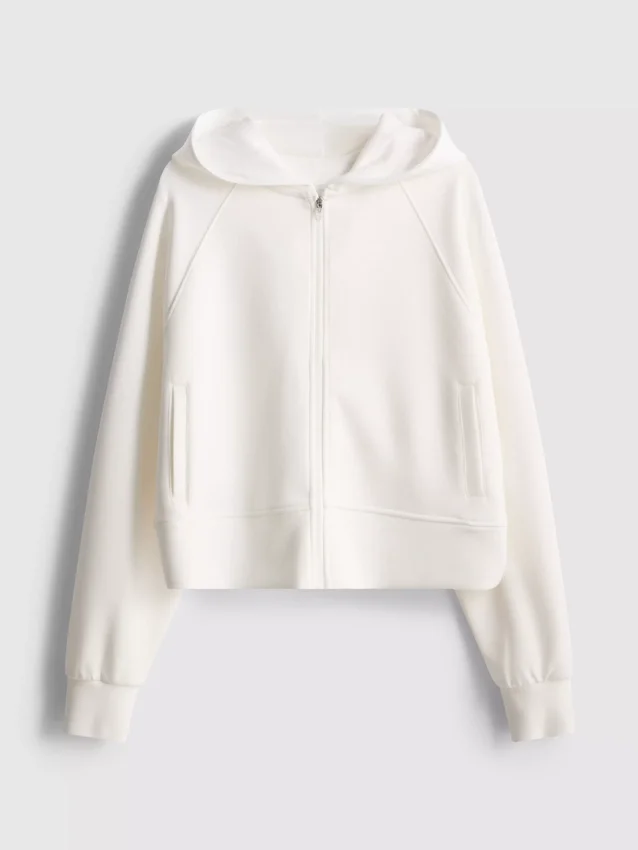 7–15 år | aktiv hoodie med dragkedja
