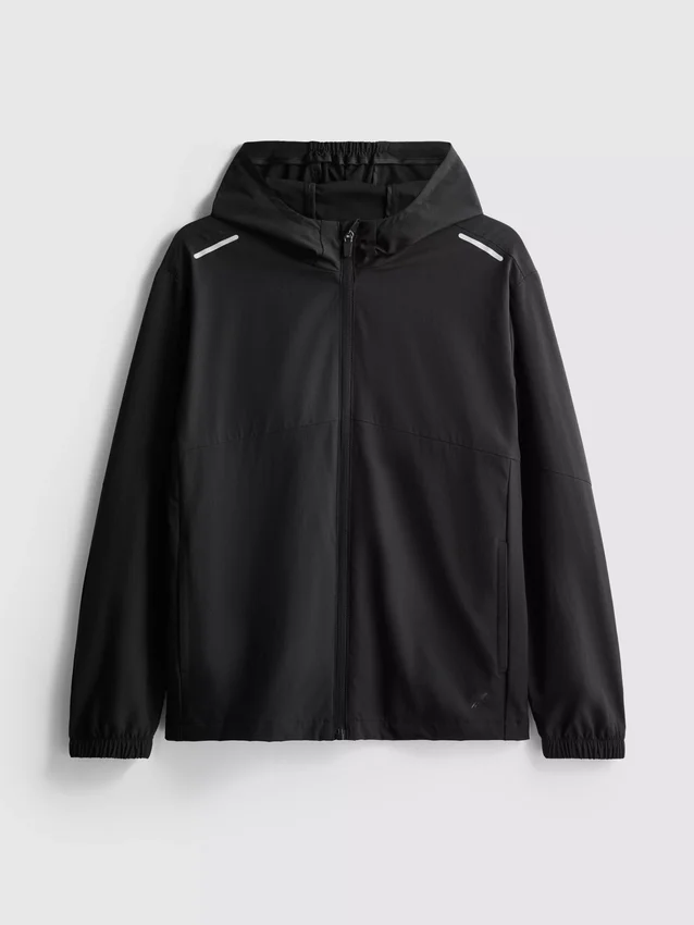 7–15 år | aktiv hoodie med dragkedja