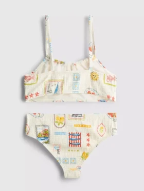 7–15 år | bikini med vykortmotiv