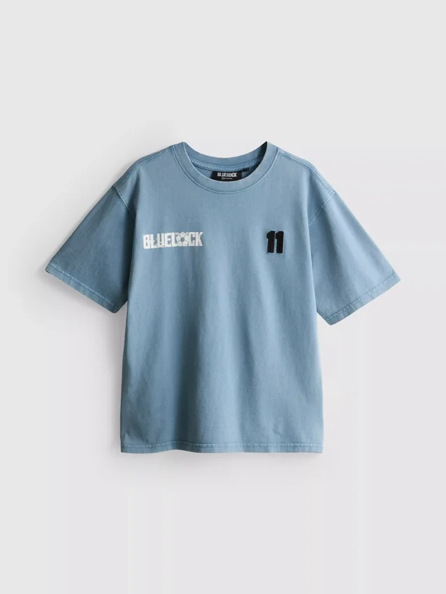 7–15 år | blå Lock-T-shirt