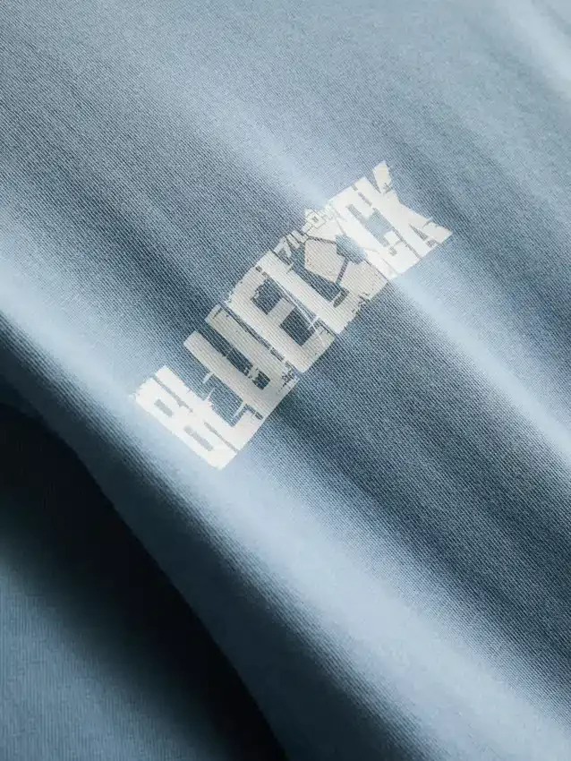 7–15 år | blå Lock-T-shirt