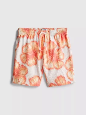 7–15 år | blommönstrade badshorts