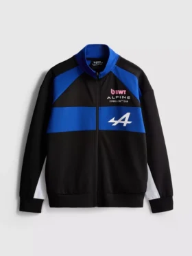 7–15 år | BWT Alpine Formula One Team-tröja med dragkedja
