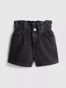 7–15 år | denimshorts i papperspåse