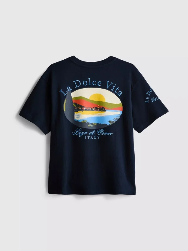 7–15 år | Dolce Vita-T-shirt med tryck