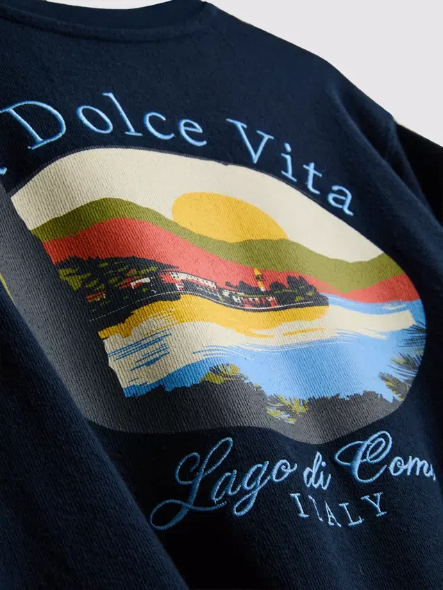 7–15 år | Dolce Vita-T-shirt med tryck