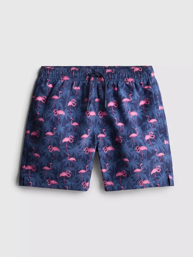7–15 år | flamingo-motiverade badshorts