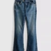 7–15 år | flare-jeans med bälte