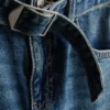 7–15 år | flare-jeans med bälte