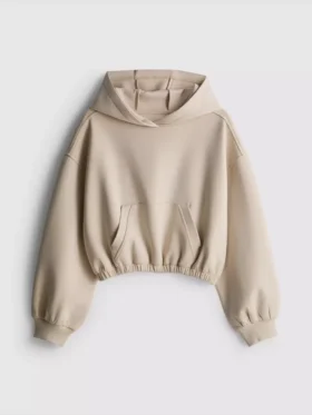 7–15 år | hoodie med bubbelkant