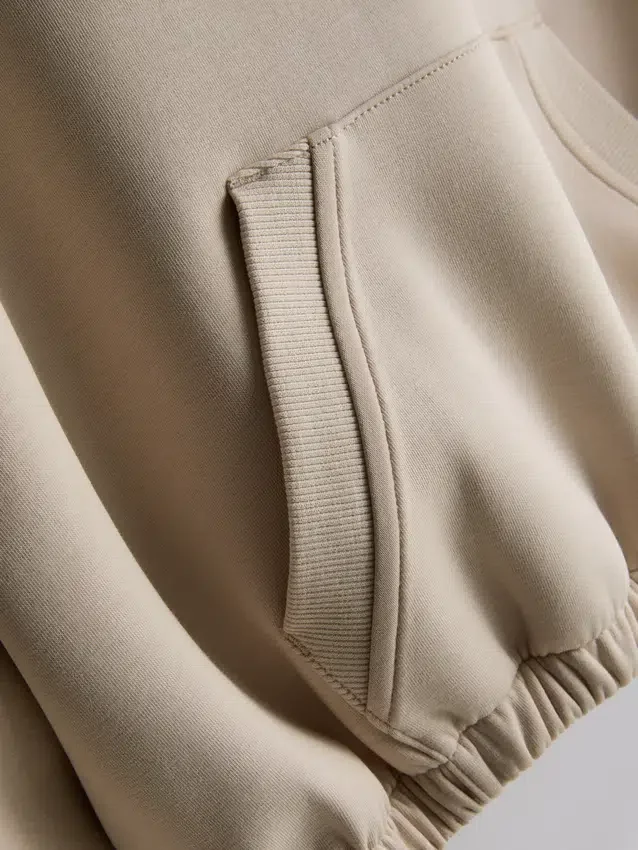 7–15 år | hoodie med bubbelkant