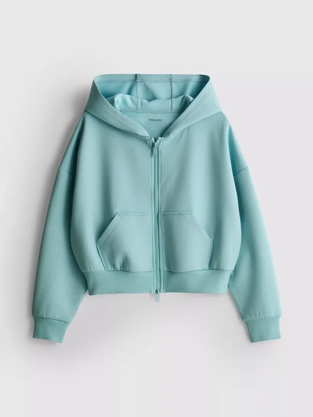 7–15 år | hoodie med dragkedja
