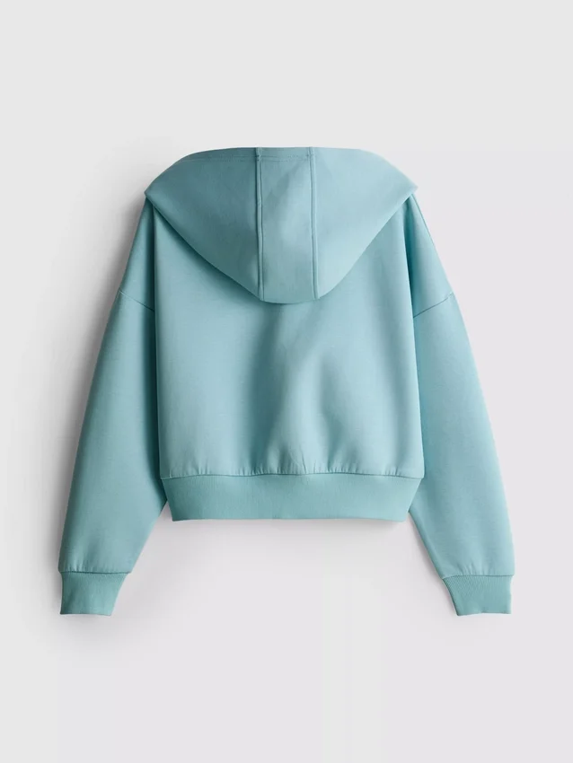 7–15 år | hoodie med dragkedja