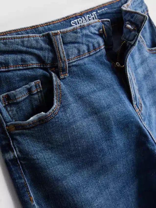 7–15 år | Jeans med raka ben
