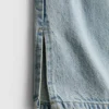 7–15 år | Jeans med slits i benslutet och vida ben