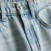 7–15 år | Jeans med slits i benslutet och vida ben