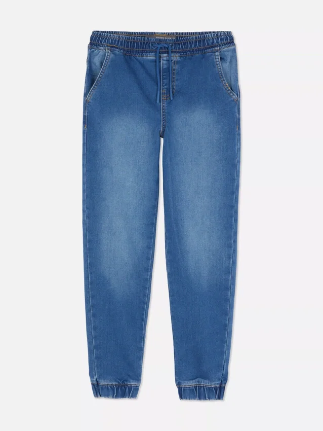 7–15 år | Jeans med uppvikt benslut