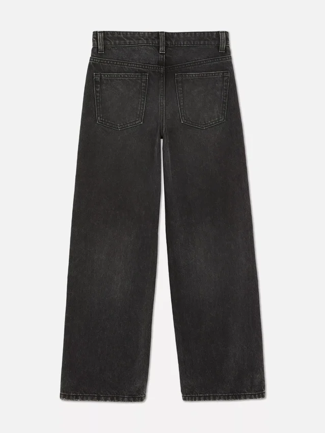 7–15 år | Jeans med vida ben
