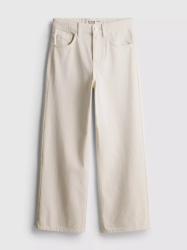 7–15 år | Jeans med vida ben