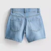 7–15 år | jeansshorts med strassrosett