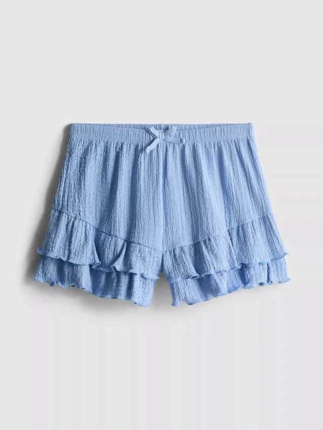 7–15 år | krusade shorts i flera lager