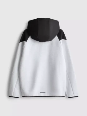 7–15 år | limmad hoodie med dragkedja