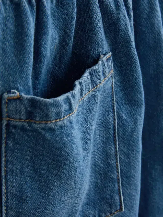7–15 år | mjukisbyxor i denim