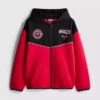 7–15 år | NBA Chicago Bulls-hoodie med dragkedja
