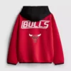 7–15 år | NBA Chicago Bulls-hoodie med dragkedja