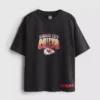 7–15 år | NFL Kansas City Chiefs T-shirt med acid wash