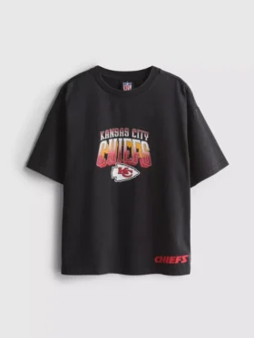 7–15 år | NFL Kansas City Chiefs T-shirt med acid wash