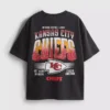 7–15 år | NFL Kansas City Chiefs T-shirt med acid wash