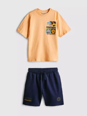 7–15 år | Pokémon-set med T-shirt och Shorts