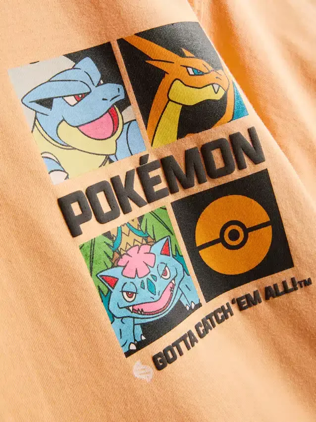 7–15 år | Pokémon-set med T-shirt och Shorts