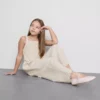 7–15 år | randig, rynkad jumpsuit