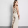 7–15 år | randig, rynkad jumpsuit