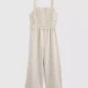 7–15 år | randig, rynkad jumpsuit