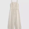 7–15 år | randig, rynkad jumpsuit