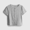 7–15 år | ribbad T-shirt