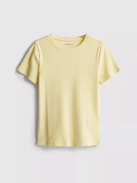 7–15 år | ribbad T-shirt