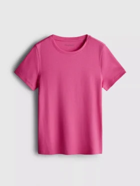 7–15 år | ribbad T-shirt