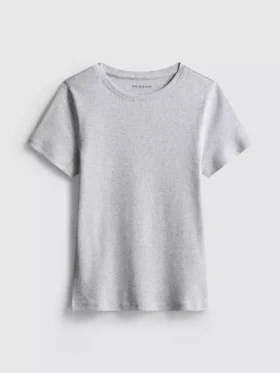 7–15 år | ribbad T-shirt