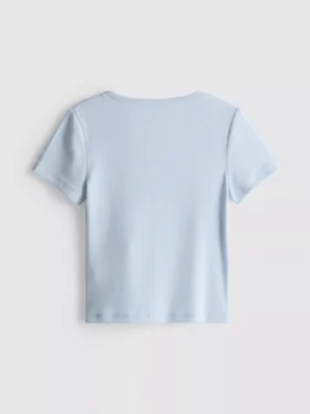 7–15 år | ribbad T-shirt