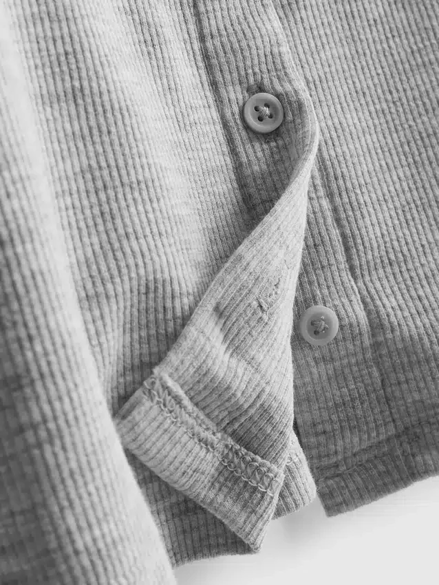 7–15 år | ribbad T-shirt