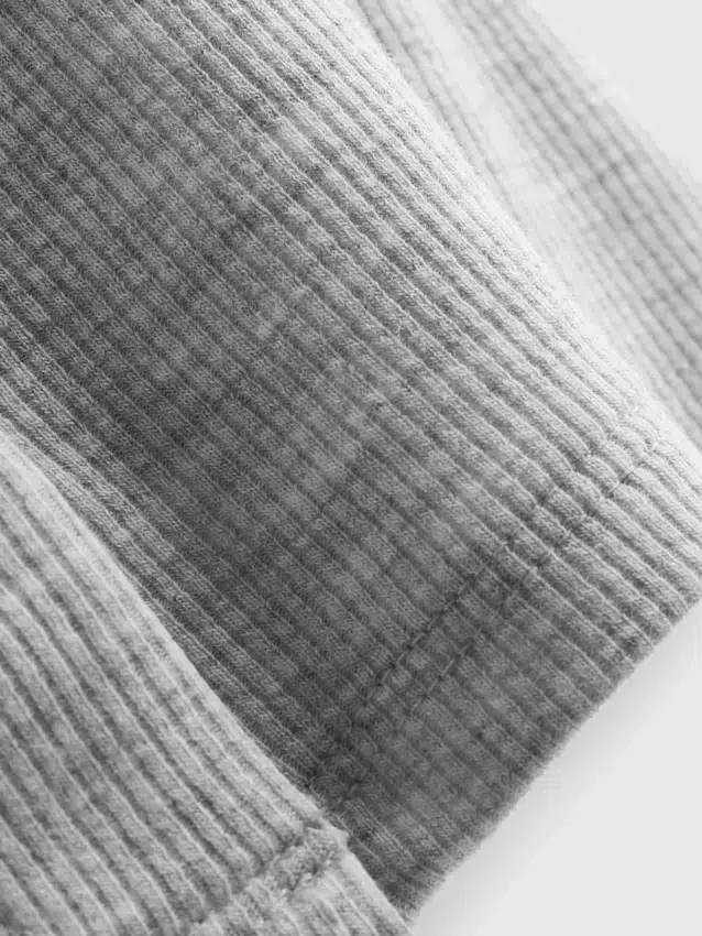 7–15 år | ribbad T-shirt