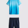 7–15 år | Set med aktiv T-shirt och shorts