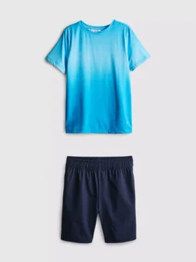 7–15 år | Set med aktiv T-shirt och shorts