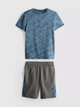 7–15 år | Set med aktiv T-shirt och shorts